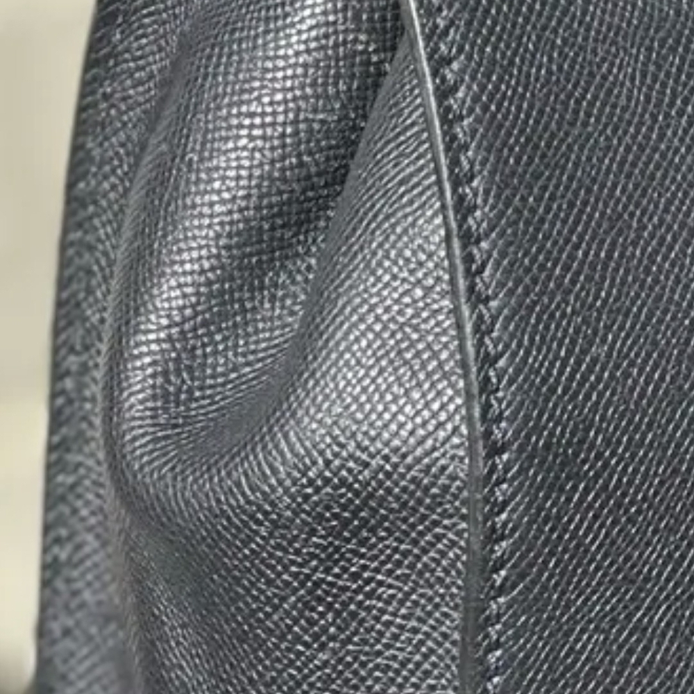 Authentic Chanel Black Leather Tote Bag - Picture 11 of 16